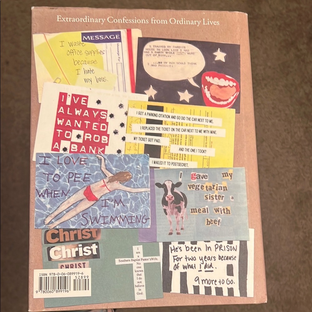 PostSecret Book - Picture 2 of 8